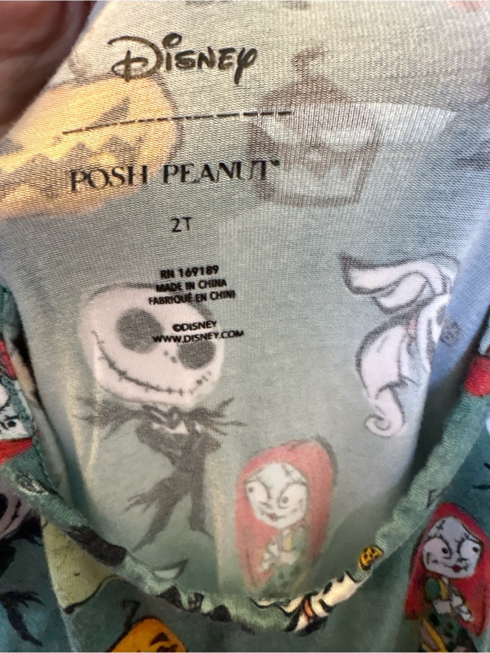 Posh peanut nightmare before Christmas inky winter twirl dress size 2T EUC - Picture 3 of 3